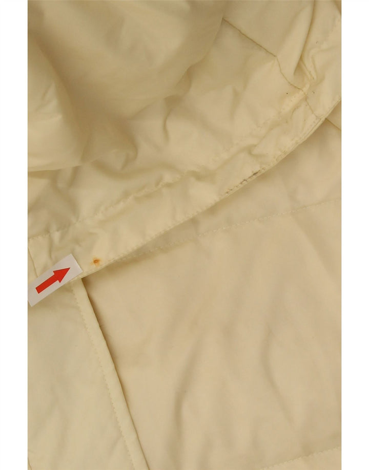 Damski płaszcz z kapturem Pheder IT 46, duży, żółty nylon