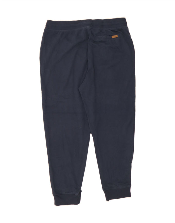 ORVIS Mens Tracksuit Trousers Joggers Large  Navy Blue Cotton Vintage Orvis and Second-Hand Orvis from Messina Hembry 