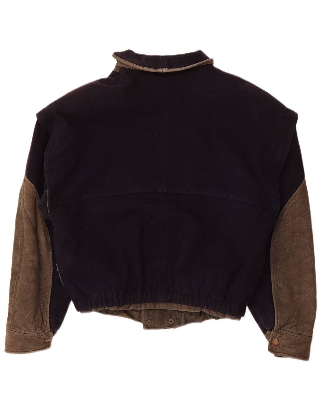 Damska kurtka bomberka VITTORIO FORTI IT 46 duża granatowa wiskoza