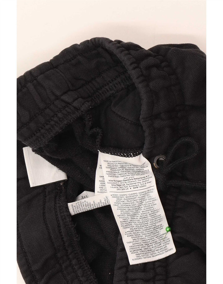 Męskie spodnie dresowe Nike, duże, czarne, bawełniane