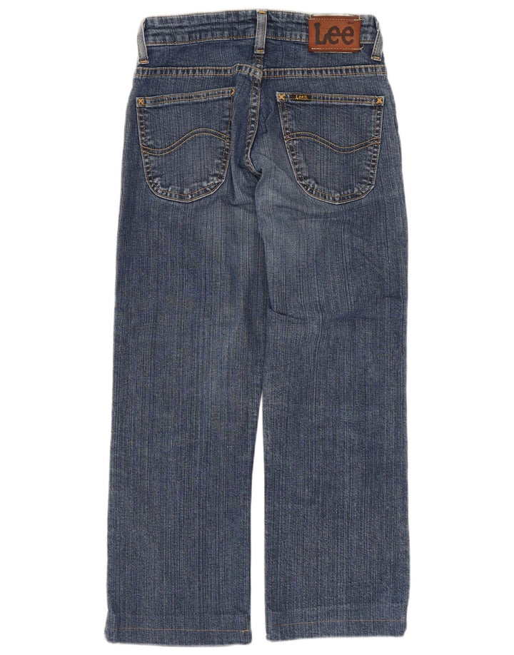 Damskie jeansy LEE Cameron Capri W26 L22 Niebieskie bawełniane