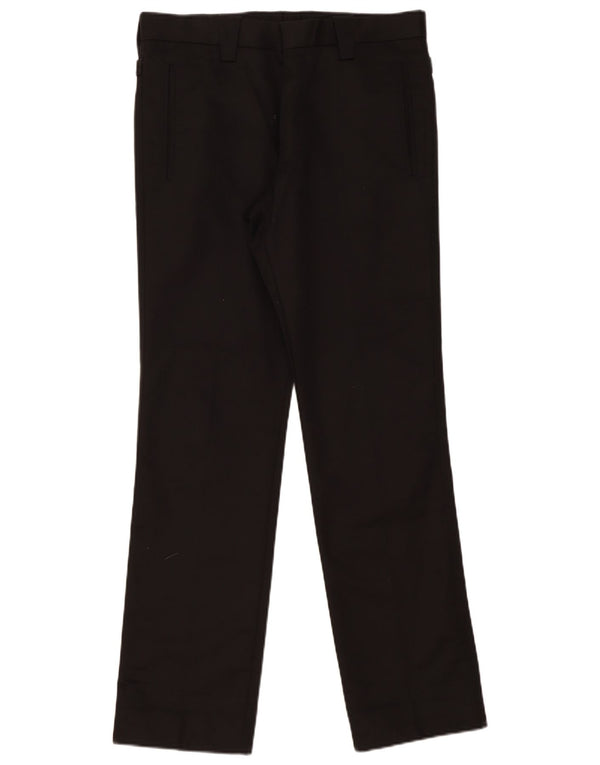 Męskie proste spodnie chino Hugo Boss IT 48 Medium W32 L33 Czarna bawełna