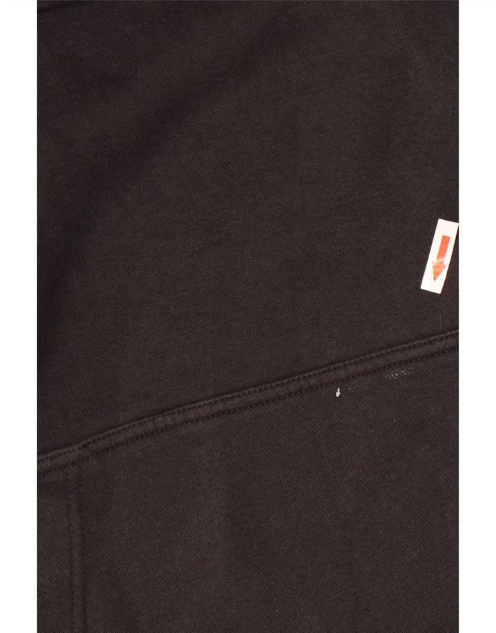 Męski sweter z kapturem Nike z grafiką, duży, czarny, bawełniany