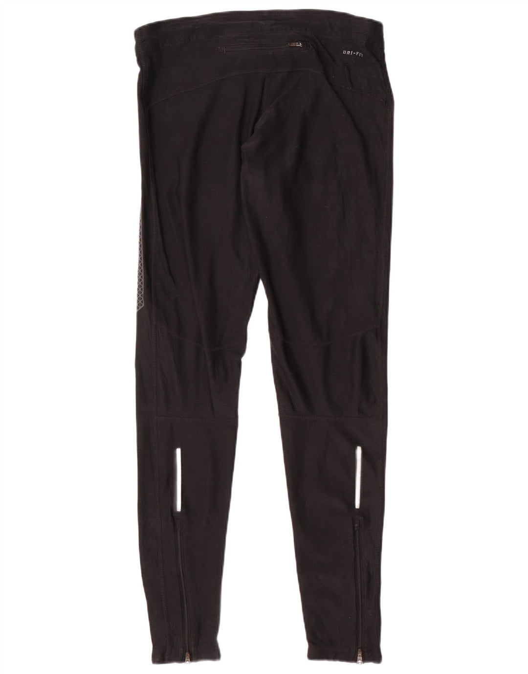 Damskie legginsy Nike Dri Fit UK 12, średni czarny poliester