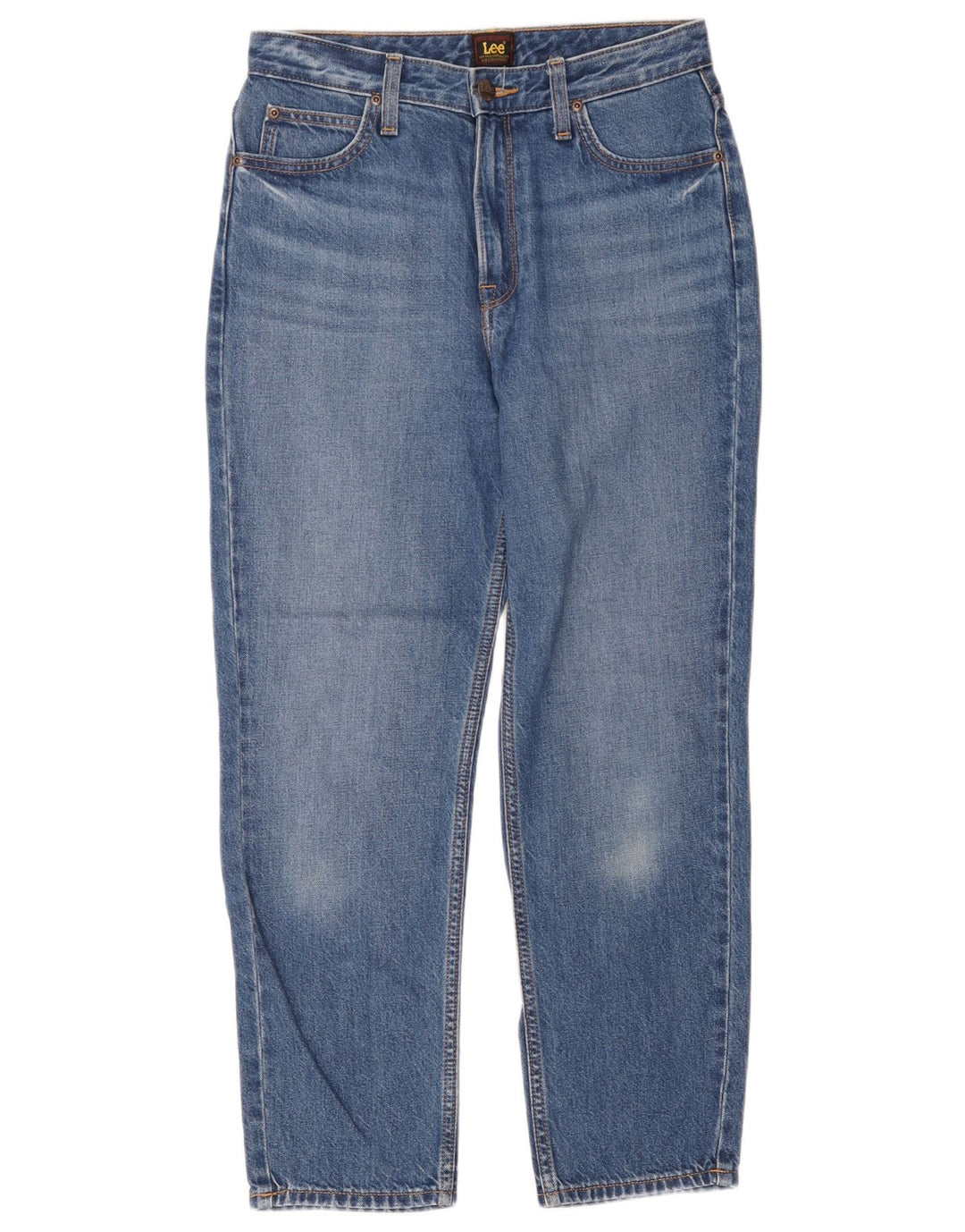 Męskie jeansy Lee Carol Cropped W28 L25 Niebieskie bawełniane
