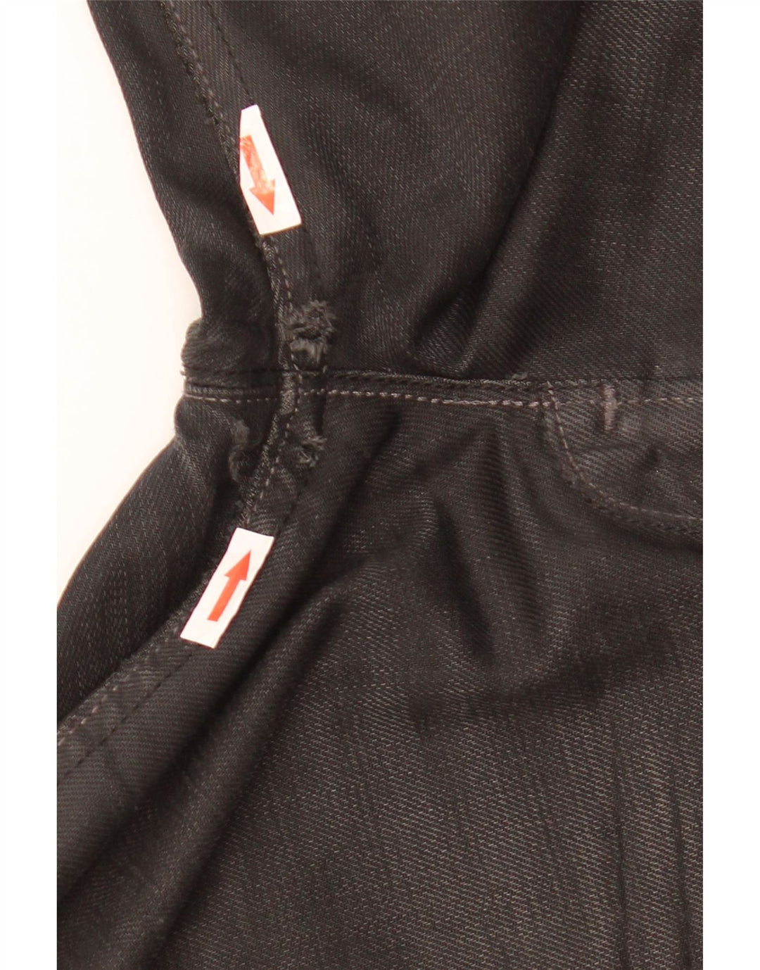 Męskie proste dżinsy Levi's W29 L32 Czarna bawełna