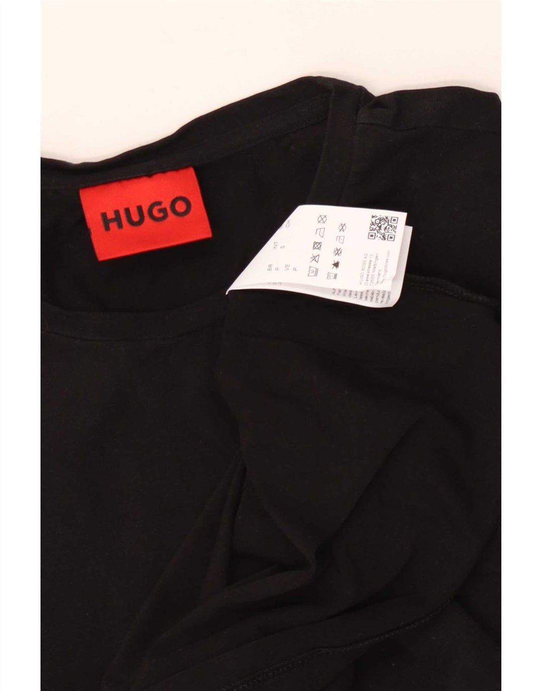 T-shirt męski Hugo Boss, mały, czarny, bawełniany