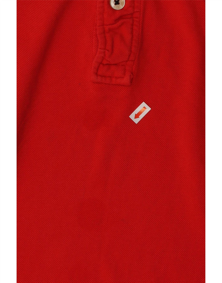 LEVI'S Mens Polo Shirt 2XL Red
