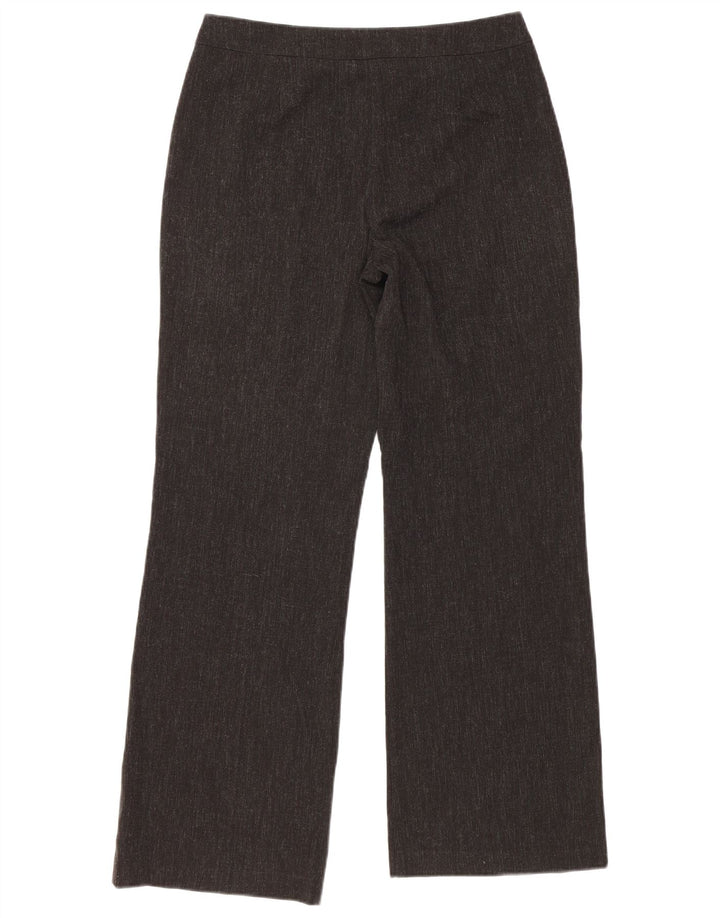 MARKS & SPENCER Womens Suit Trousers UK 10 Small W27 L30 Grey Classic