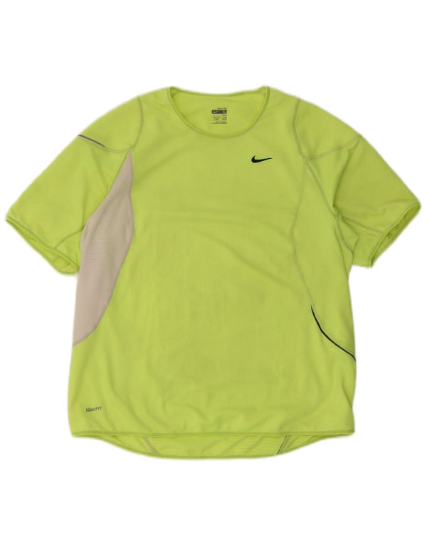 T-shirt męski Nike Top UK 42/44, duży zielony blok kolorów