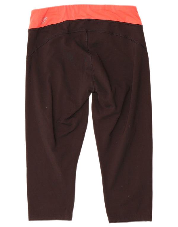 Damskie legginsy Capri Puma UK 14, poliester w kolorze średniej czerni