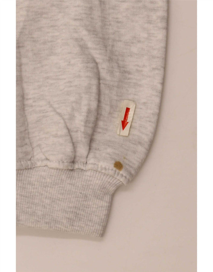 Damski sweter typu Crop Oversize Zara UK 10 Small Grey Flecked