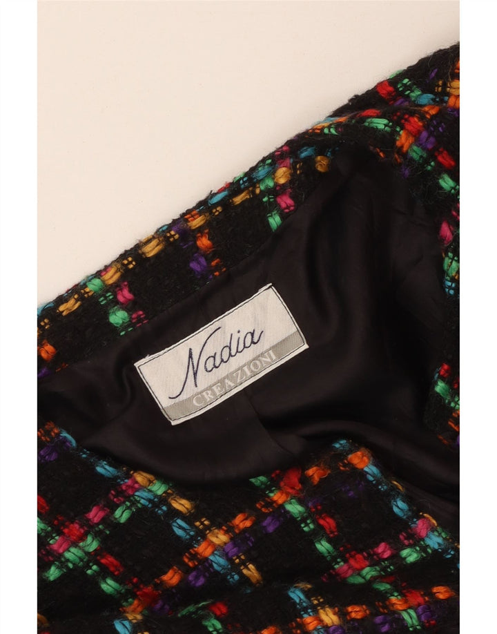 NADIA Damski 2-częściowy zestaw spódnic UK 14 Medium W28 w wielobarwną kratkę