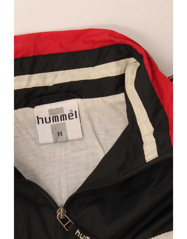 Hummel Męska bluza dresowa Top Jacket Medium Black Colorblock Sports