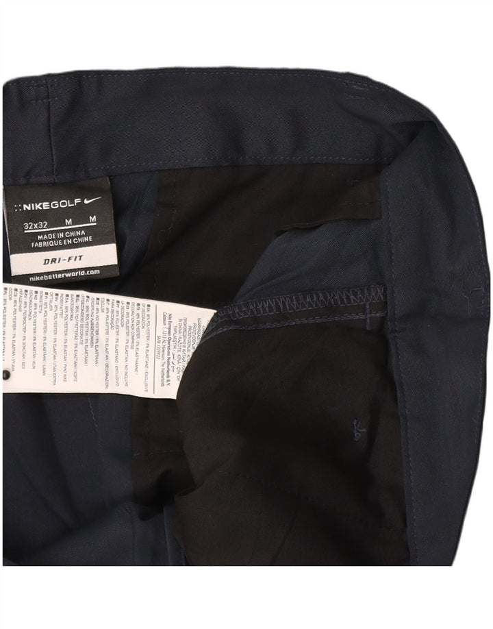 Męskie spodnie chino Nike Dri Fit Straight W32 L32 Granatowy poliester