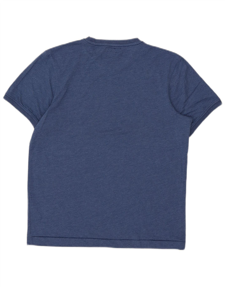 T-shirt męski Ted Baker, rozmiar 3, średni niebieski, bawełniany