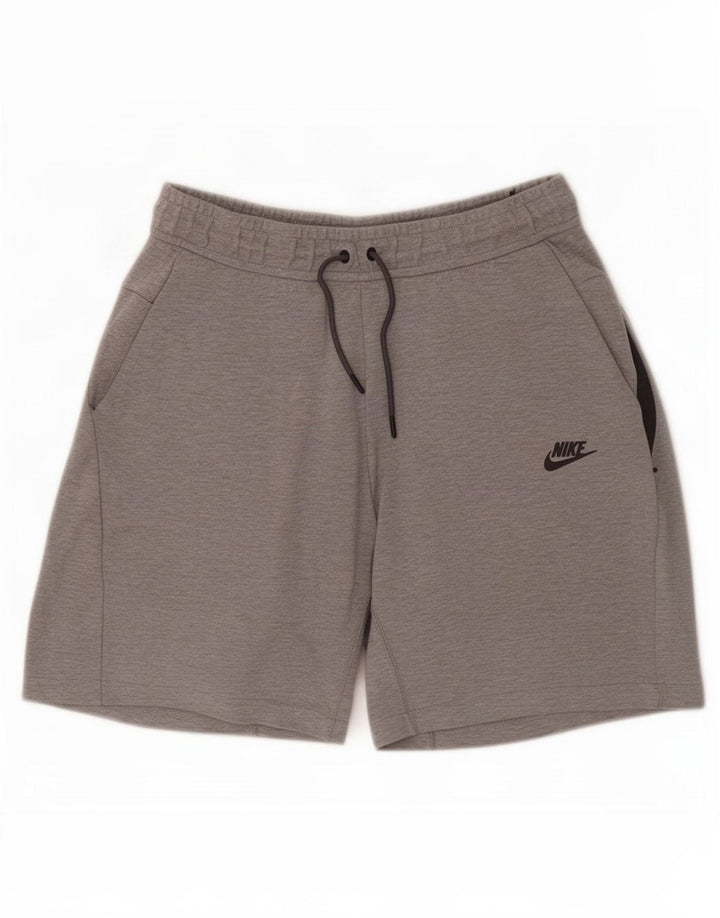 Męskie spodenki sportowe Nike, średnioszare, bawełniane