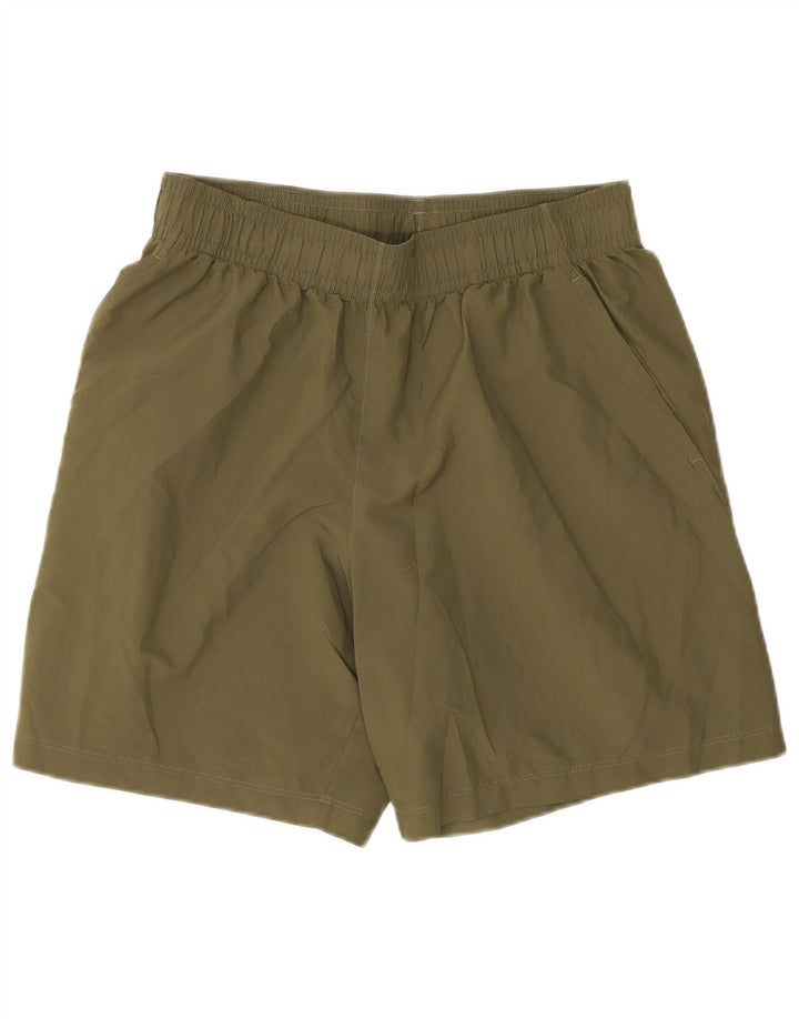 Męskie spodenki sportowe Under Armour z grafiką, duży poliester w kolorze khaki
