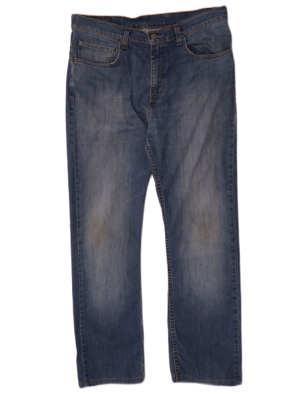 Męskie proste dżinsy Levi's W34 L28 Niebieskie bawełniane
