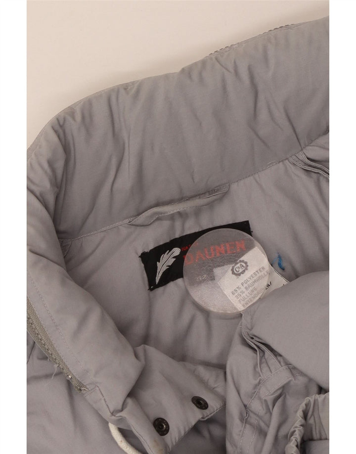 Męska ocieplana kurtka z kapturem C&A EU 52 XL, szary poliester