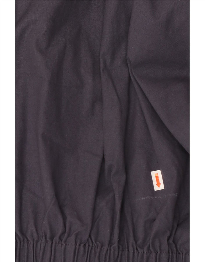 Vintage damska kurtka Anorak z kapturem IT 52 XL granatowa