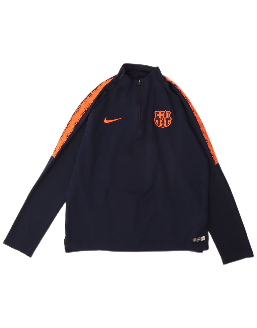 Chłopięcy dres NIKE z graficznym pulowerem, 13-14 lat, granatowy, z blokami kolorów