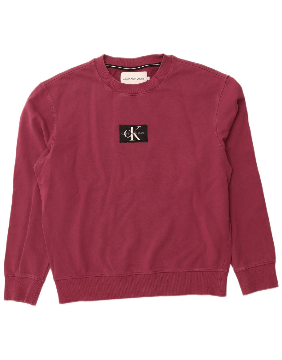 Męski sweter CALVIN KLEIN JEANS z grafiką, kolor średniofioletowy