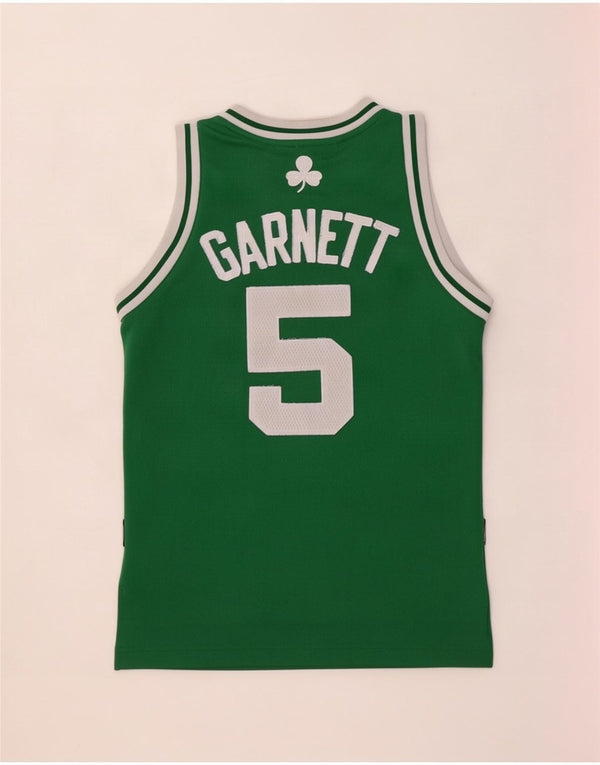 Chłopięca kamizelka Adidas Boston Celtics z grafiką 11-12 lat, mała, zielona