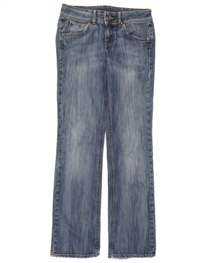 Damskie dżinsy Tommy Hilfiger Ruby z niską talią, proste W29 L32, niebieska bawełna