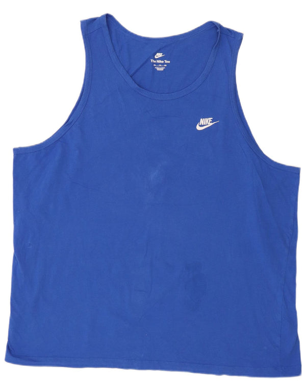 Męska koszulka z kamizelką Nike 2XL, niebieska, bawełniana