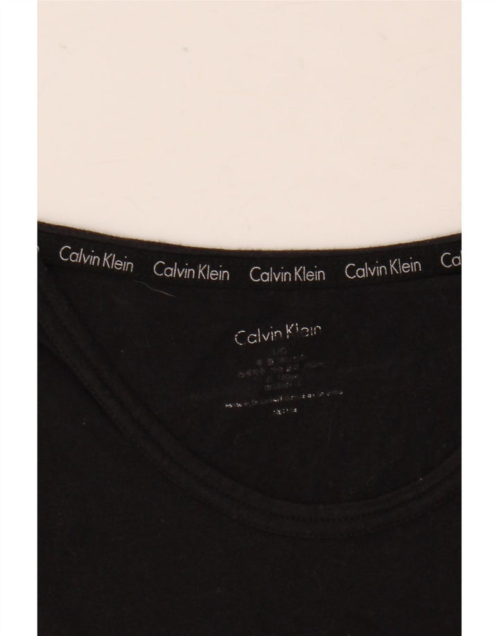 Męski T-shirt z grafiką Calvin Klein, duży, czarny