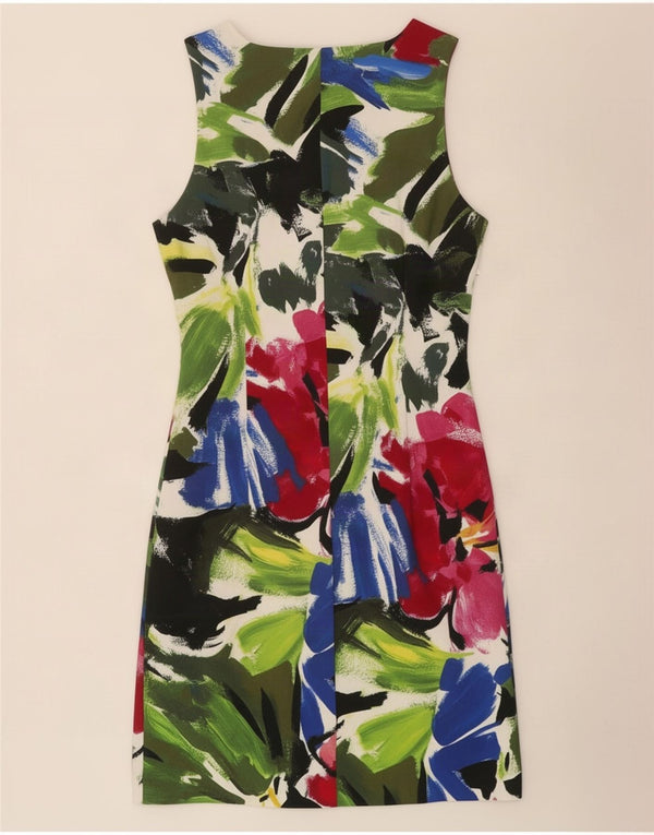 Damska sukienka bez rękawów Desigual UK 8, mała, wielokolorowa w kwiaty
