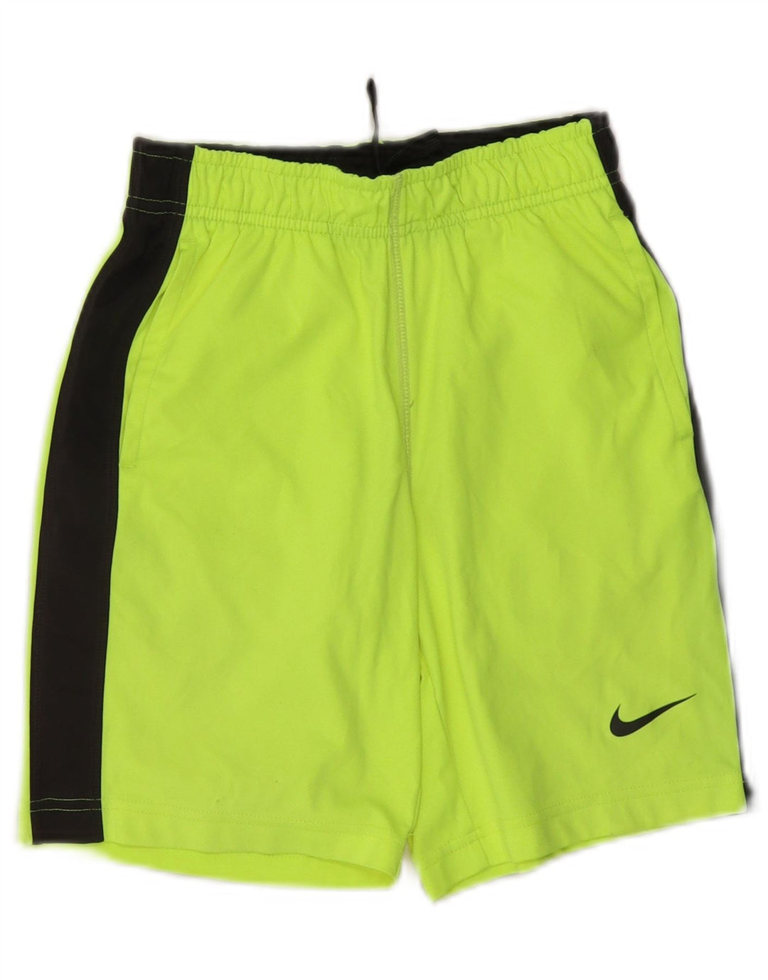 Chłopięce spodenki sportowe Nike Dri Fit 8-9 lat, małe, zielone, poliestrowe