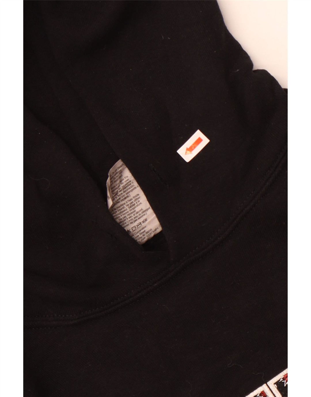 Damska bluza z kapturem RUSSELL ATHLETIC Southeast Graphic, UK 14, średnia czarna