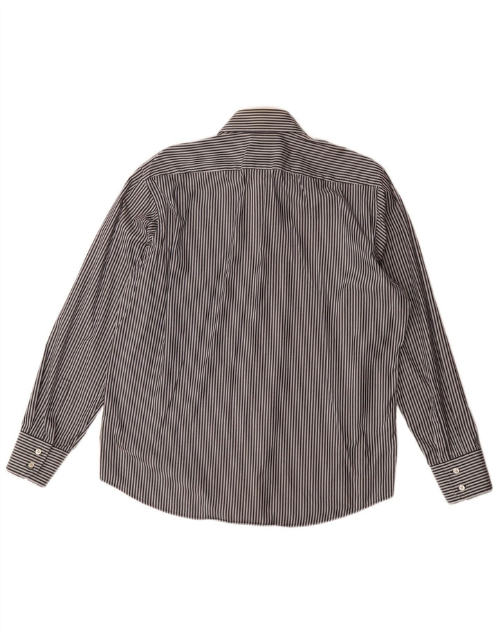 Koszula męska Hugo Boss rozmiar 43 17 XL granatowa w paski