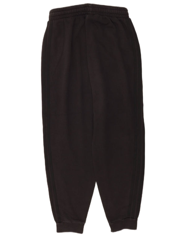Damskie spodnie dresowe Adidas Joggers UK 12/14 Średnia czarna bawełna