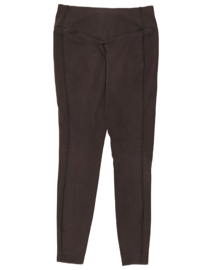 Damskie legginsy Nike Dri Fit UK 10, małe, czarne, bawełniane