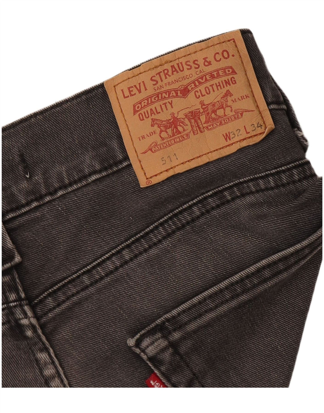 Męskie jeansy LEVI'S 511 Slim W32 L30 Szare