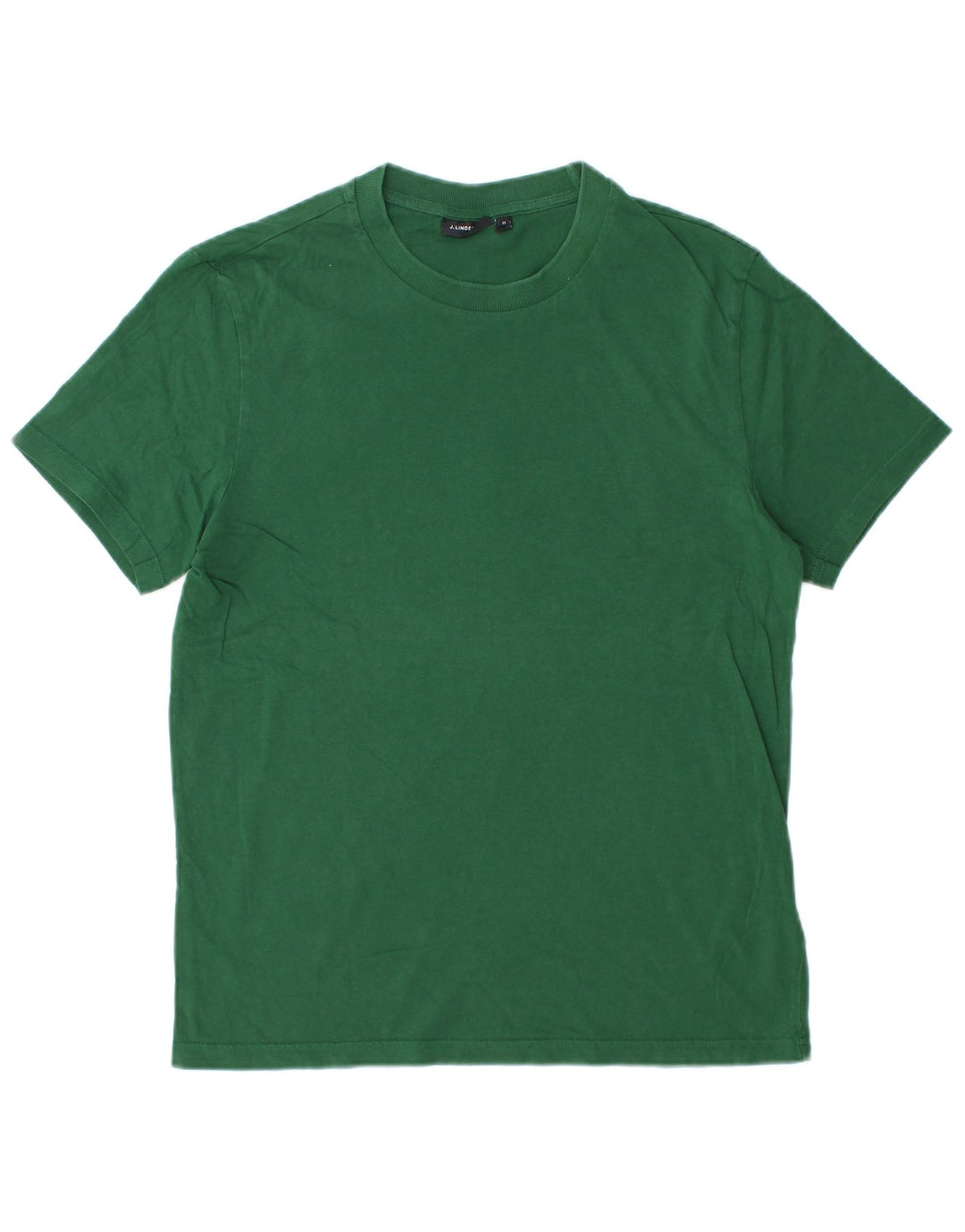 T-shirt męski J.Lindeberg, bawełniany, średni zielony