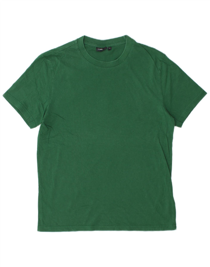T-shirt męski J.Lindeberg, bawełniany, średni zielony