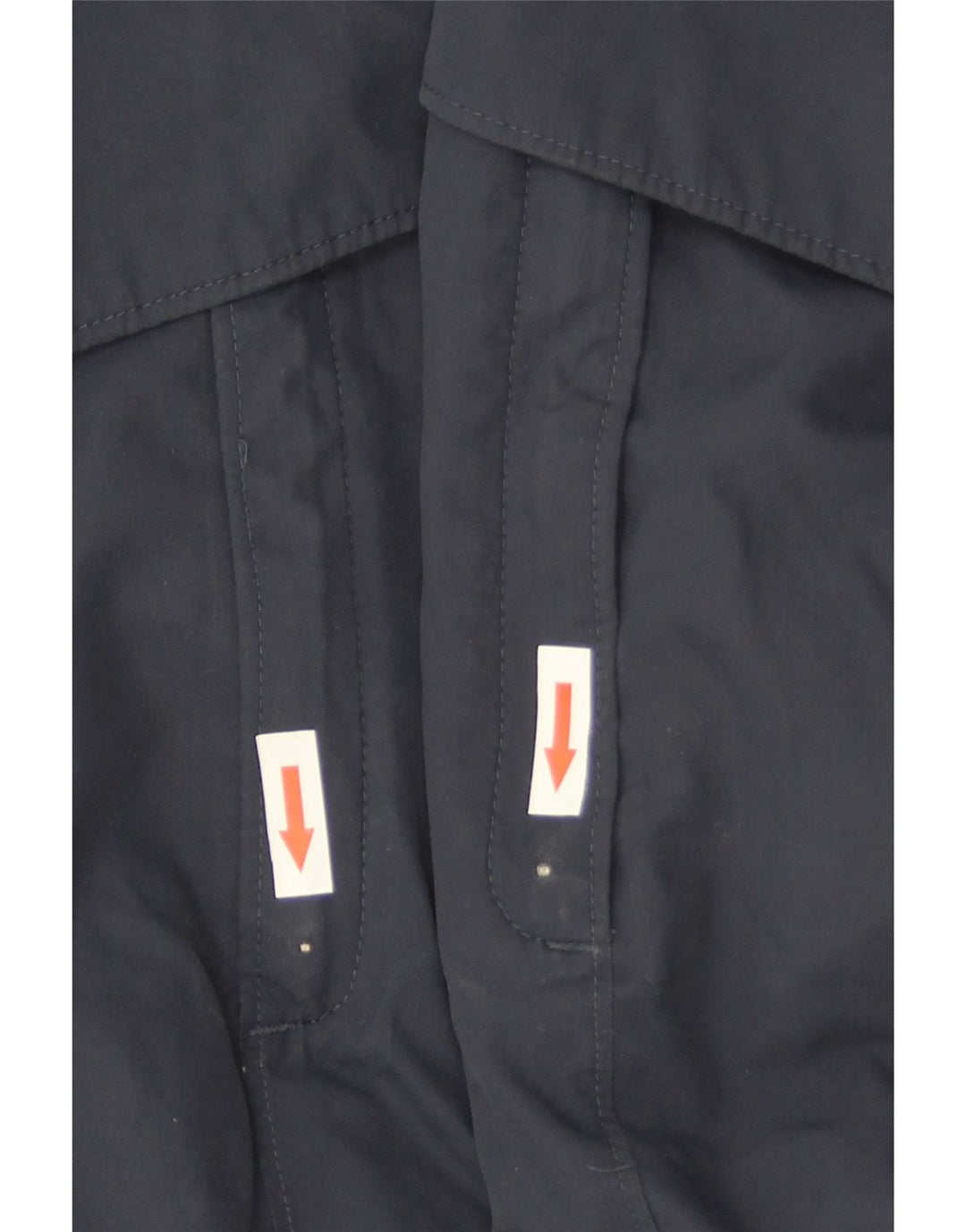 Damski płaszcz przeciwdeszczowy z kapturem The North Face UK 14, średni granatowy, poliester