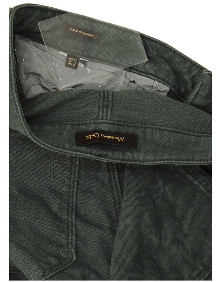 Jeansy damskie Massimo Dutti EU 42 Large W32 L28 Green