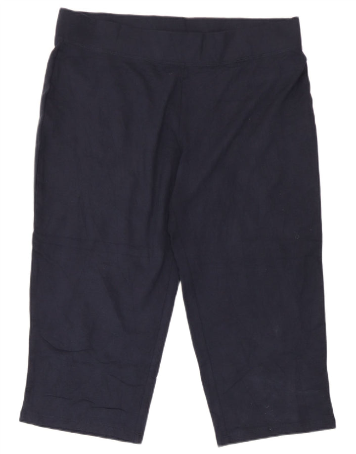 Spodnie dresowe damskie Marks & Spencer Capri UK 12, średni granat