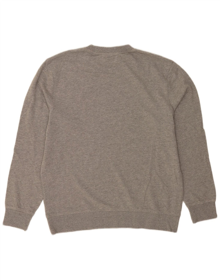 Męski sweter Jack & Jones XL, szary, bawełniany