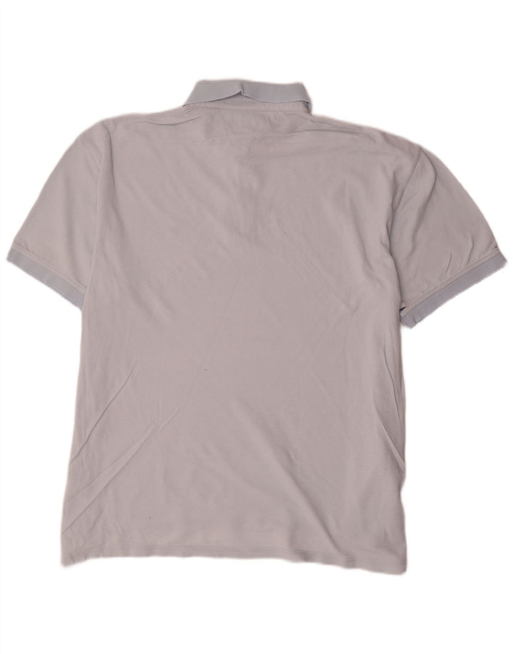 Męska koszulka polo Tommy Hilfiger XL, niebieska, bawełniana