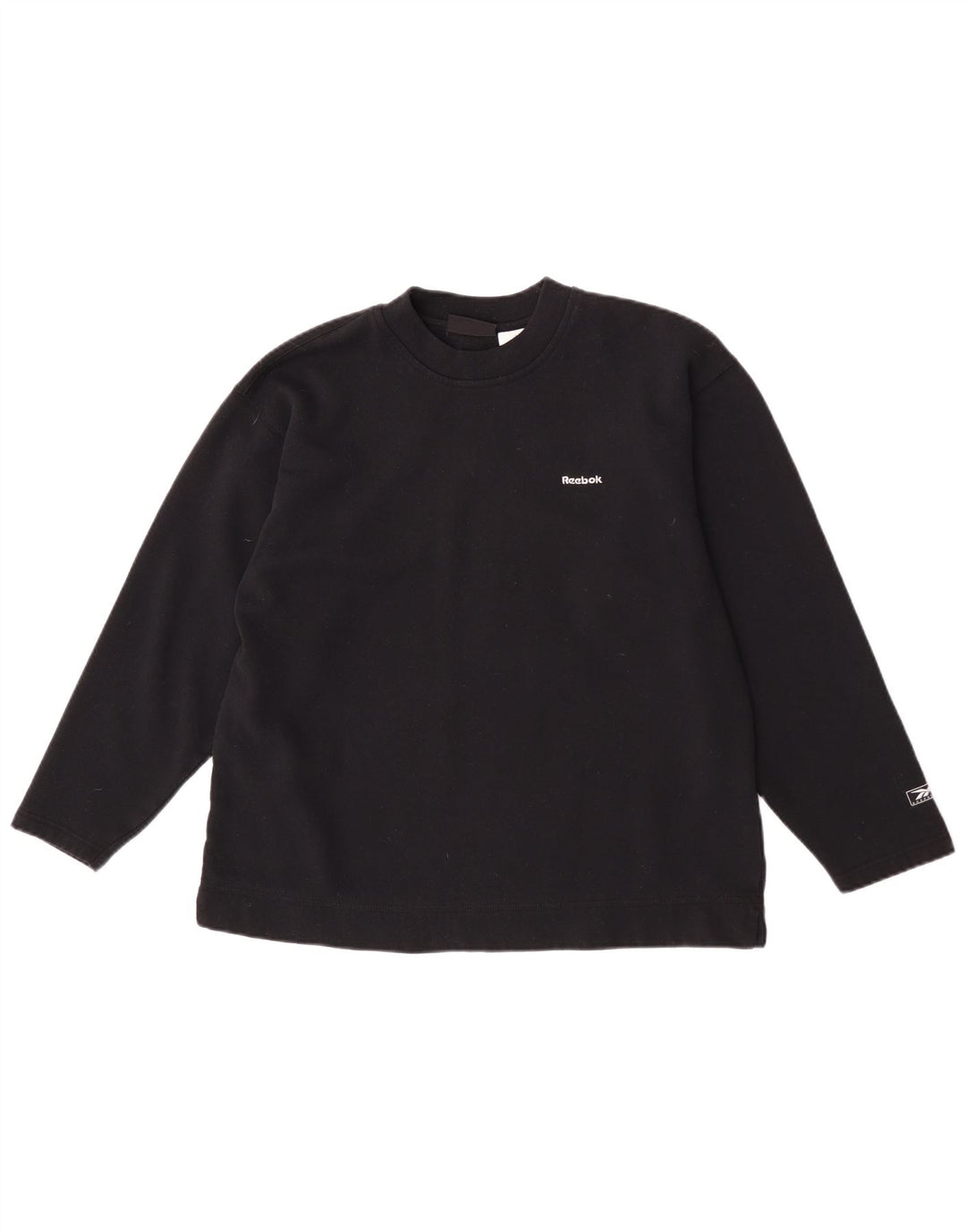 Damska bluza dresowa Reebok UK 12, średni czarny poliester