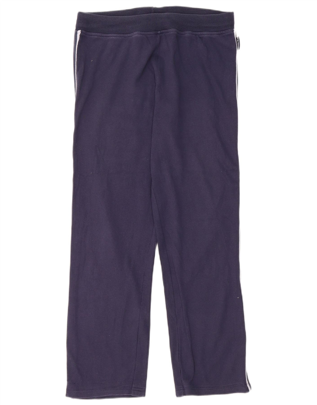 CHAMPION Womens Tracksuit Trousers UK 14 Medium Navy Blue Cotton