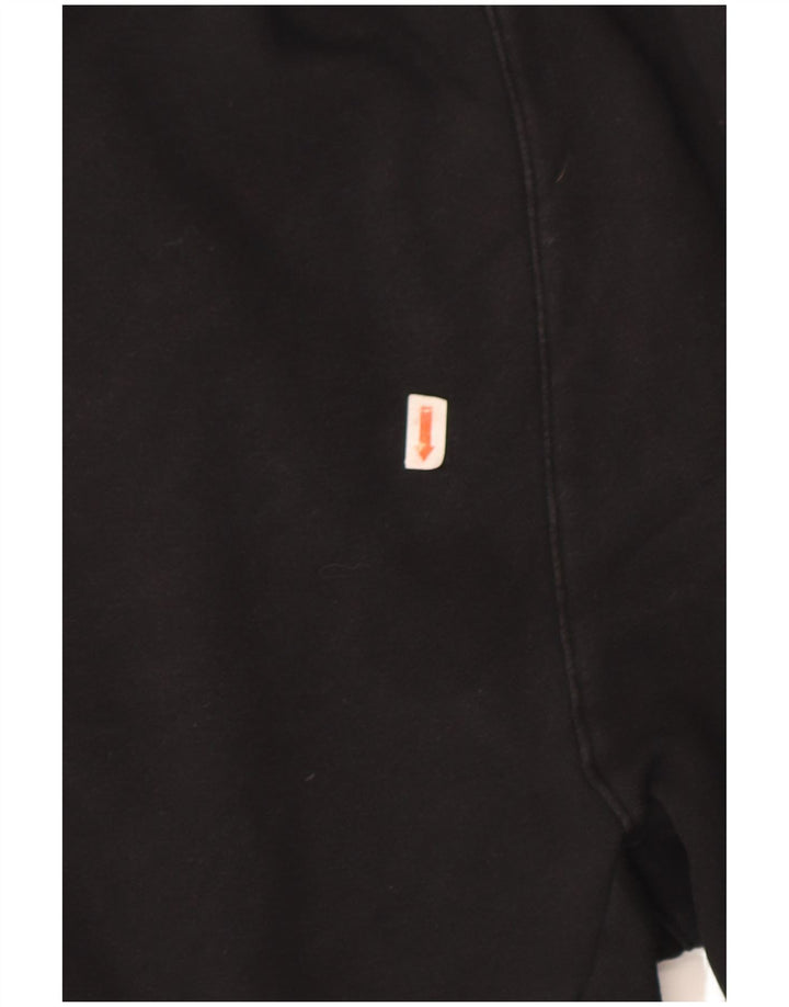 Męskie spodnie dresowe Nike Cargo Joggers, średnia czarna bawełna