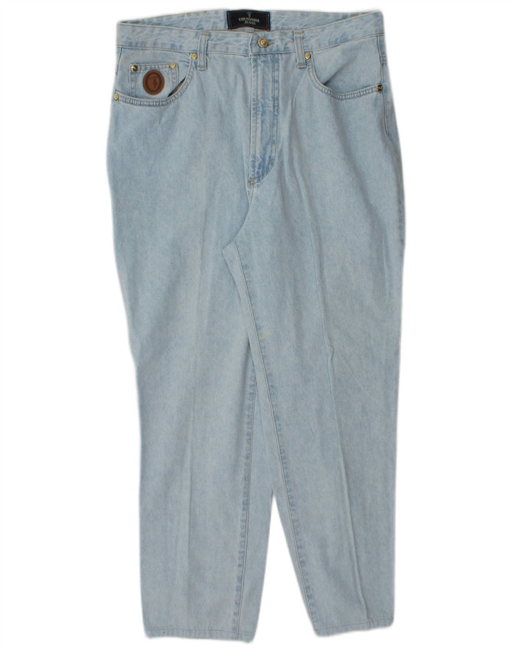 Męskie dżinsy Trussardi W34 L25 Niebieskie bawełniane