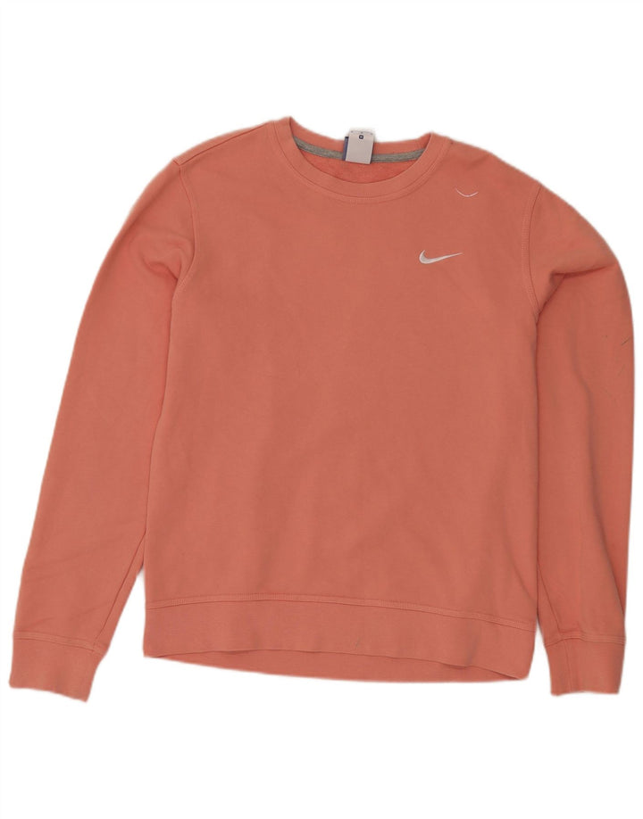 Męska bluza dresowa Nike, średnio różowa, bawełniana